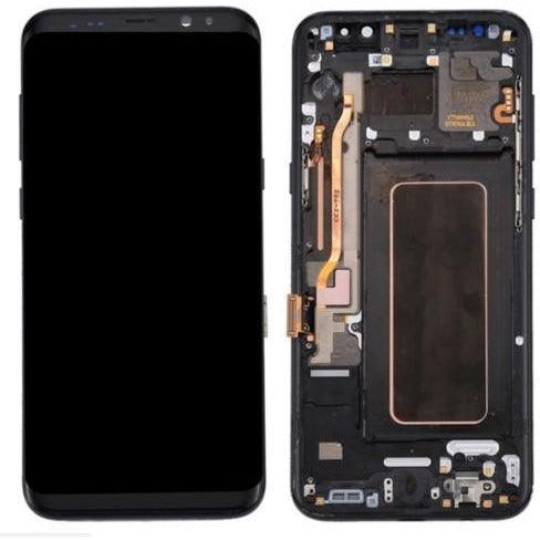 LCD & Digitizer Assembly for Samsung S8  Black with Frame - Best Cell Phone Parts Distributor in Canada LCD & Digitizer Assembly for Samsung S8  Black with Frame - Best Cell Phone Parts Distributor in Canada
